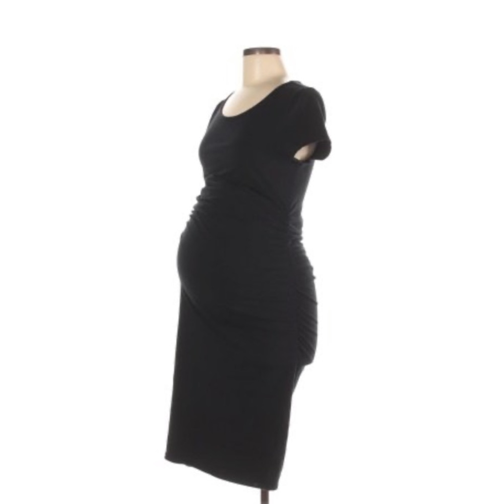 Isabel Black Maternity Dress